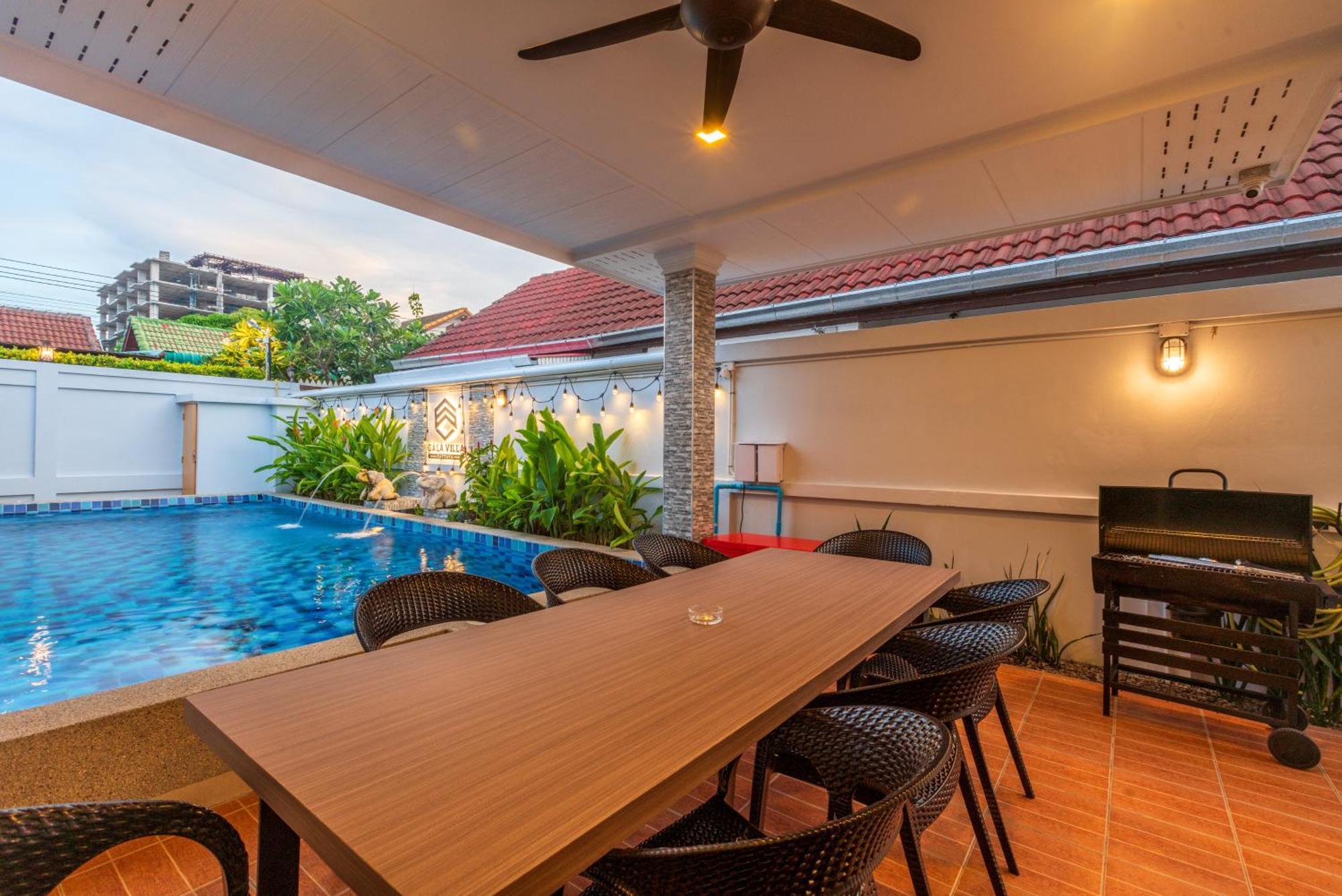 Pattaya Private Villa - Pool,Sauna,Snooker,Bbq Exterior photo