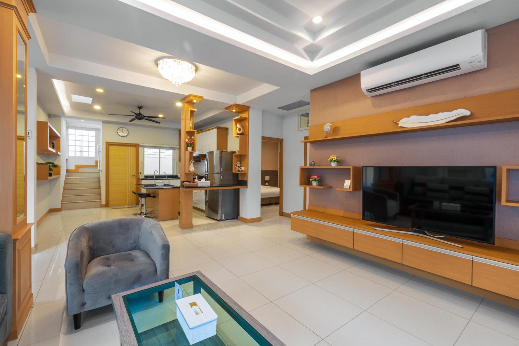 Pattaya Private Villa - Pool,Sauna,Snooker,Bbq Exterior photo