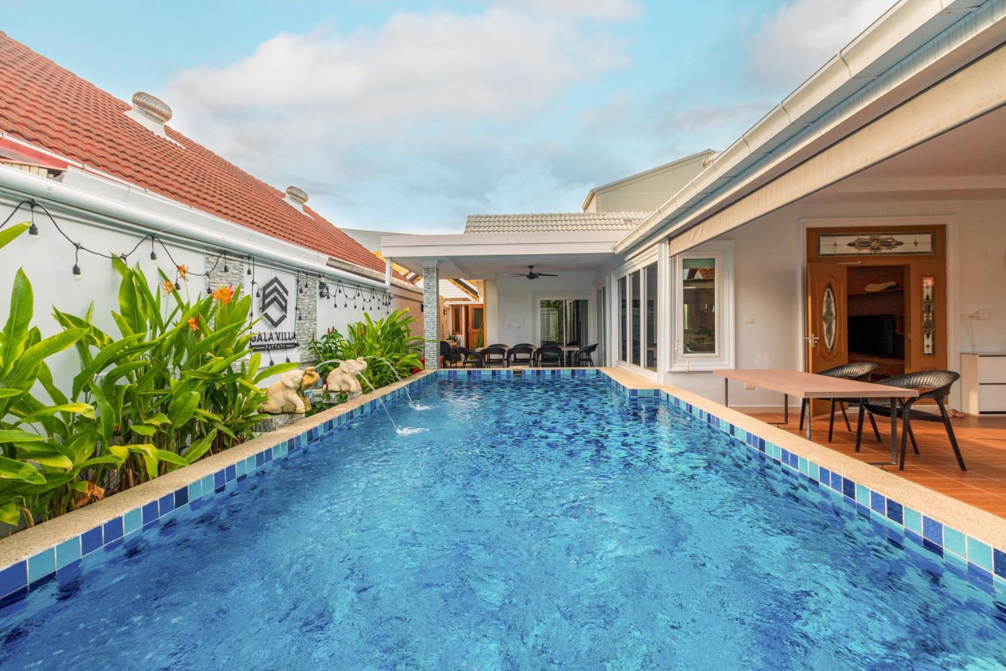 Pattaya Private Villa - Pool,Sauna,Snooker,Bbq Exterior photo
